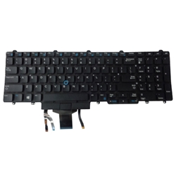 Dell Latitude E5550 E5570 Precision 7710 Backlit Keyboard w/ Pointer & Buttons