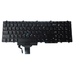 Dell Latitude E5550 E5570 Non-Backlit Keyboard w/ Pointer & Buttons N7CXW