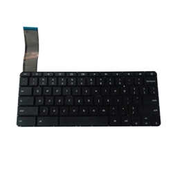 US Keyboard for HP Chromebook 14-X Laptops - Black