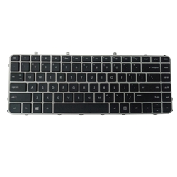 New Keyboard w/ Silver Frame for HP Envy Sleekbook 4-1000 6-1000 Laptops
