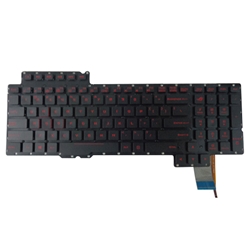 Asus ROG G752 G752VL G752VT G752VY Laptop Black Backlit Keyboard - No Frame