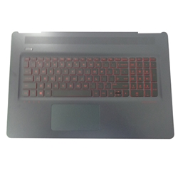 HP Omen 17-W Palmrest Keyboard Trackpad Touchpad Top Cover US Layout 862972-001