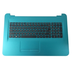 Genuine HP 17-X 17-Y Palmrest Keyboard & Touchpad - Dreamy Teal - 856758-001