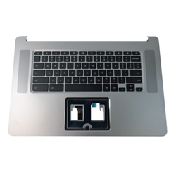 Acer Chromebook 15 CB515-1HT Silver Palmrest & US Keyboard 6B.GP3N7.016
