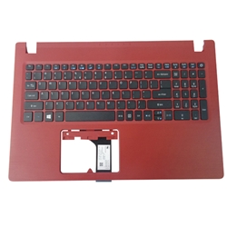 Acer Aspire A315-31 A315-51 Red Palmrest & US Keyboard 6B.GR5N7.028