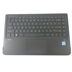 HP Pavilion 13-S Black Palmrest w/ Keyboard & Touchpad 809829-001