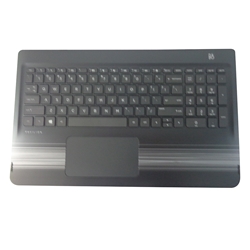 Genuine HP Pavilion 15-BK 15T-BK Palmrest w/ Keyboard & Touchpad 862648-001