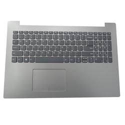 Lenovo IdeaPad 320-15IKB Silver Palmrest w/ Keyboard & Touchpad 5CB0N86629