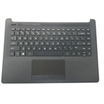 HP 14-CK 14-CM 14Z-CM 14T-CM Palmrest Keyboard & Touchpad L23239-001
