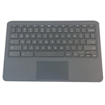 HP Chromebook 11 G7 EE Laptop Palmrest Keyboard & Touchpad L52573-001