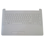 HP 15-BS 15-BW White Palmrest w/ Keyboard & Touchpad 925009-001