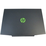 HP Pavilion 15-CX 15T-CX Black Lcd Back Cover w/ Acid Green Logo