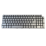 Silver Backlit Keyboard for Dell Inspiron 5501 5502 5508 5509 5584