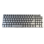 Dell Inspiron 5501 5502 5508 5509 5584 Silver Non-Backlit Keyboard