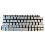 Silver Backlit Keyboard for Dell Inspiron 5390 5490 Laptops