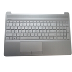 HP 15-DW 15s-DU Palmrest w/ Backlit Keyboard & Touchpad L52022-001