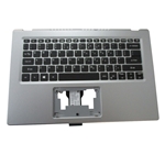 Acer Aspire A514-54 A514-54G Silver Palmrest w/ Keyboard 6B.A2KN2.001
