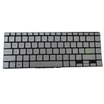 Silver Replacement Backlit Keyboard For Asus VivoBook S14 S433 Laptops