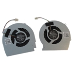 CPU & GPU Cooling Fan Set for Dell Inspiron 7566 7567 Laptops