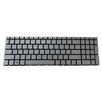 Backlit Silver Keyboard For HP Pavilion 15-EH 15-EG Laptops