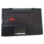 HP OMEN 17-AN 17T-AN Palmrest Backlit Keyboard & Touchpad 931691-001