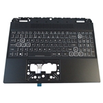Acer Nitro AN16-41 AN16-51 Palmrest w/ Backlit Keyboard 6B.QJLN7.030