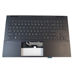 HP Omen 15-EN 15Z-EN Palmrest w/ RGB Backlit Keyboard M00667-001