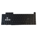 White Backlit Keyboard For Asus TUF Gaming FA507 FX507 FX707 Laptops