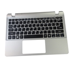 Acer Aspire E3-111 V3-111 Silver Upper Case Palmrest & Keyboard