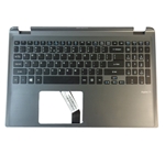 Acer Aspire M5-582PT Laptop Grey Upper Case Palmrest & Keyboard