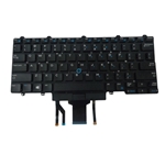 Backlit Keyboard w/ Pointer/Buttons for Dell Latitude E5450 E5470