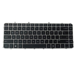 Keyboard w/ Silver Frame for HP Envy Sleekbook 4-1000 6-1000 Laptops