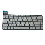 White Keyboard for HP Stream 13-C Laptops - No Frame
