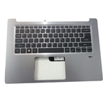 Acer Swift SF314-52 Silver Upper Case Palmrest & Keyboard 6B.GQMN5.001