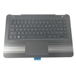 HP Pavilion 14-AL Palmrest w/ Backlit Keyboard & Touchpad 856189-001