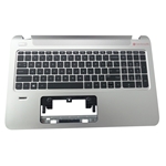Genuine HP ENVY 15-K 15T-K Silver Palmrest & Keyboard 763577-001