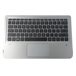 HP X360 310 G2 Silver Palmrest w/ Keyboard & Touchpad 824136-001